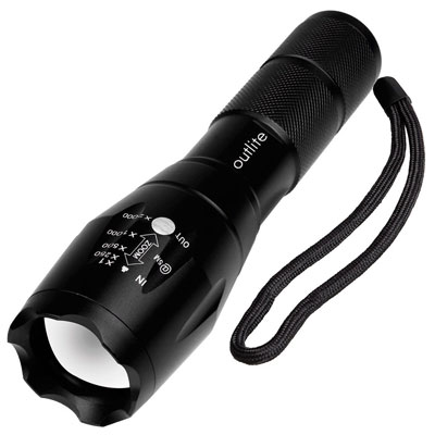 The Best Tactical Flashlights and Best Tactical Flashlight Guide Outlite A 100
