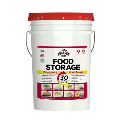 Best Emergency Survival Food Kits and Emergency Meal Kits Augason Farms 30-Day Emergency Food Storage Pail